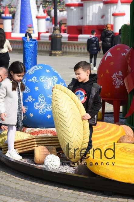 Bakıda Novruz bayramı qeyd olunur Azərbaycan Bakı 20 mart 2023
